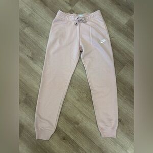 Nike womens Light Pink Joggers. Size small